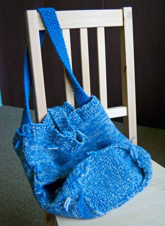 completed hotwashed and hotdried bag inside