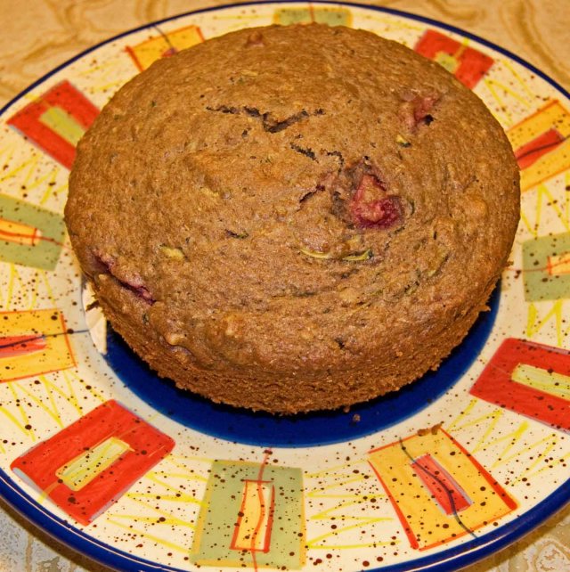 zucchini plum tea cake 4