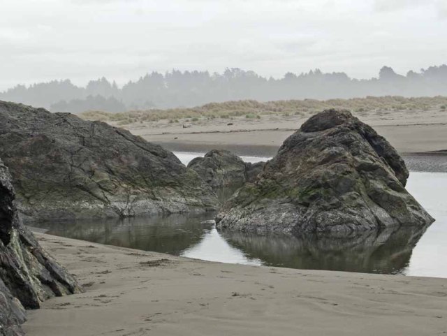 little river at moonstone beach